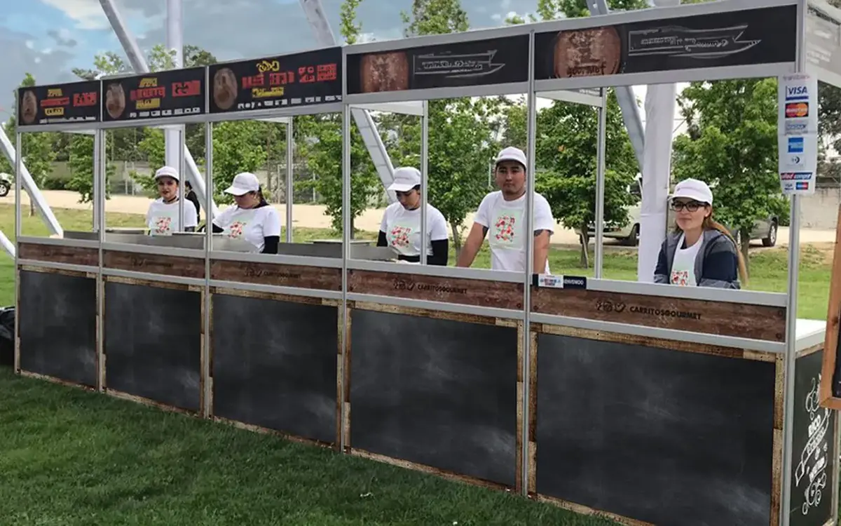 Carritos de comida para eventos en Santiago