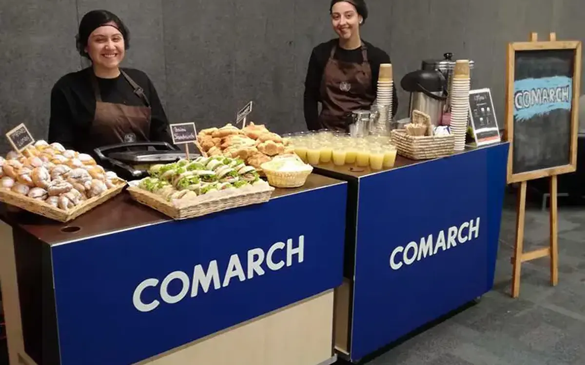 Catering para eventos con servicio Gourmet