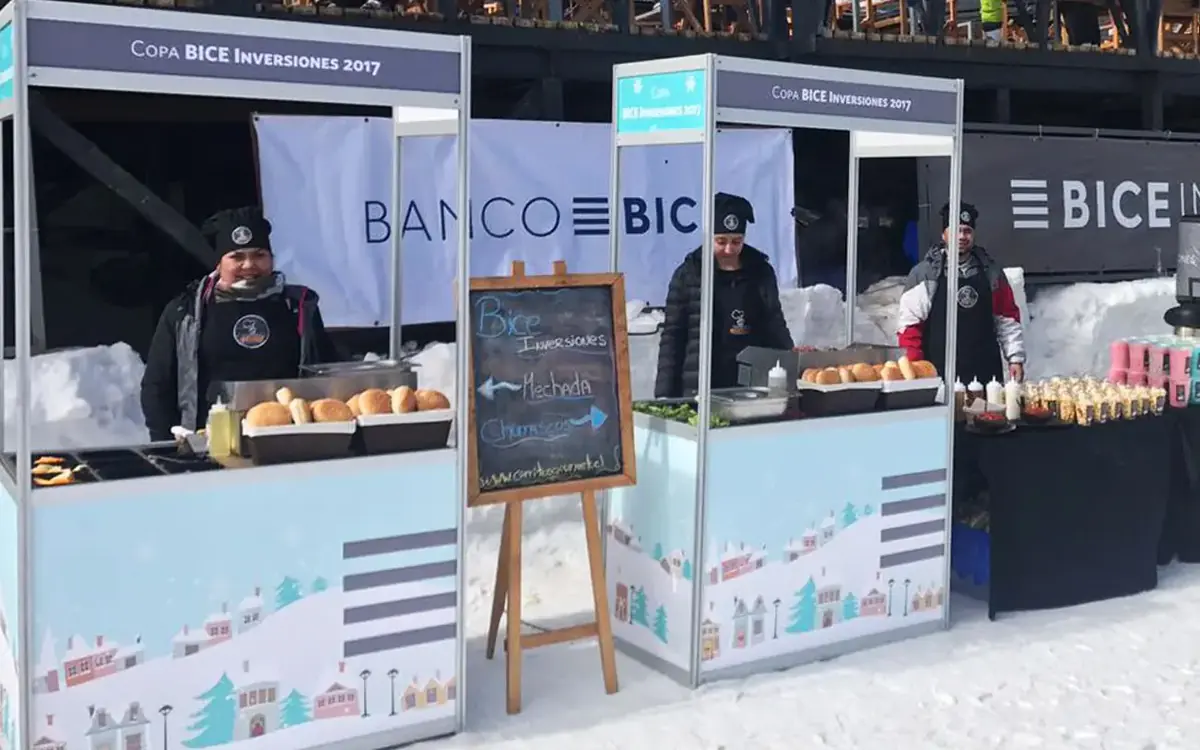 Carritos Gourmet para eventos corporativos